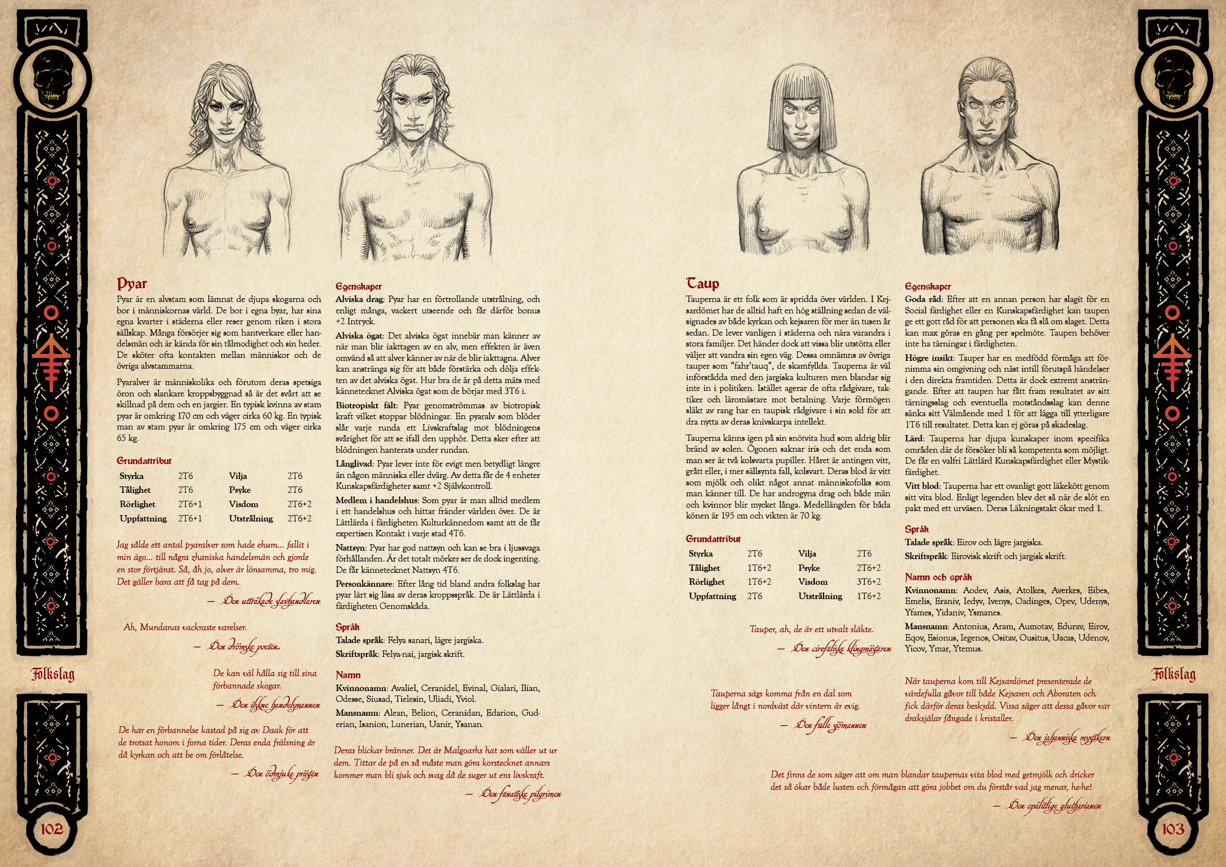Eon IV, core rules (PDF in Swedish) - 4