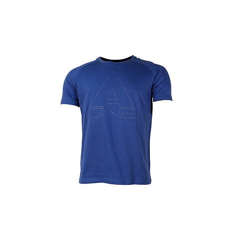 A-ONE LOGO TEE, MELLANBLÅ