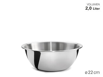 WEIS BUNKE ROSTFRI 22 CM