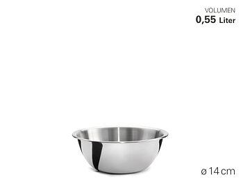 WEIS BUNKE ROSTFRI 14 CM