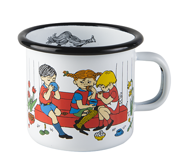 MUURLA PIPPI MUGG EMALJ FIKAPAUS 2,5DL
