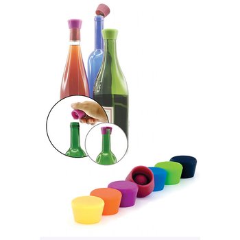 PULLTEX SILICONE WINE STOPPERS 2-PACK
