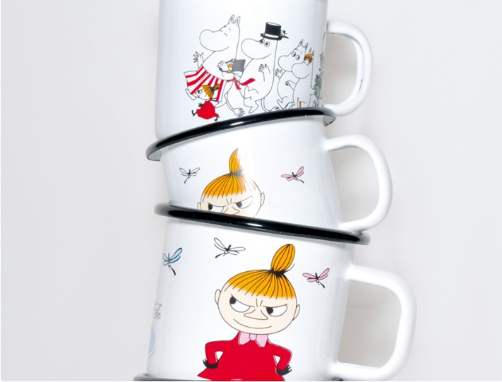 MUURLA MOOMIN COLORS MUGG EMALJ 2,5 DL MOOMIN VALLEY - 3