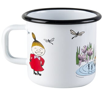 MUURLA MOOMIN COLORS MUGG EMALJ LILLA MY 3,7DL