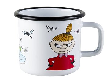 MUURLA MOOMIN COLORS MUGG EMALJ LILLA MY 3,7DL
