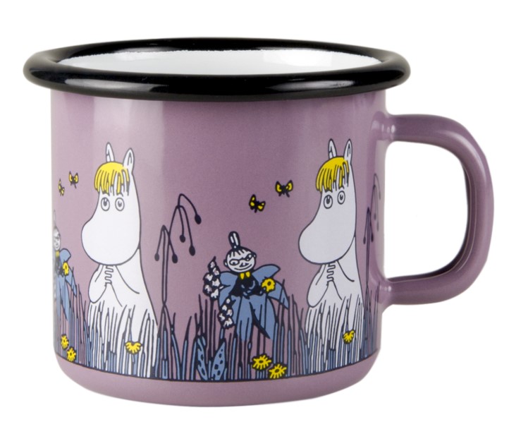 MUURLA MOOMIN FRIENDS MUGG EMALJ SNORKMAIDEN LILA 2,5DL - 2