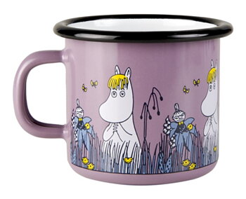 MUURLA MOOMIN FRIENDS MUGG EMALJ SNORKMAIDEN LILA 2,5DL