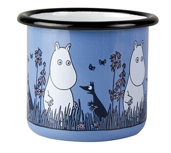 MUURLA MOOMIN FRIENDS MUGG EMALJ MUMIN BLÅ 2,5DL