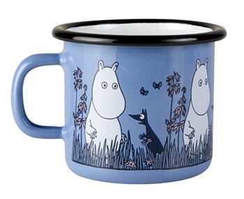 MUURLA MOOMIN FRIENDS MUGG EMALJ MUMIN BLÅ 2,5DL