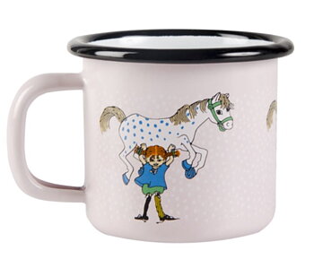 MUURLA PIPPI AND THE HORSE MUGG EMALJ 1,5DL