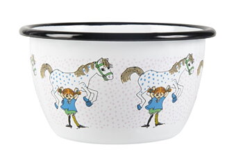MUURLA PIPPI AND THE HORSE SKÅL EMALJ 6 DL