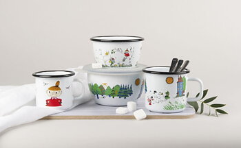 MUURLA MOOMIN HAPPY FAMILY SKÅL 3 DL