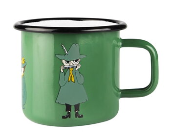 MUURLA MOOMIN RETRO MUGG EMALJ SNUFKIN 3,7DL