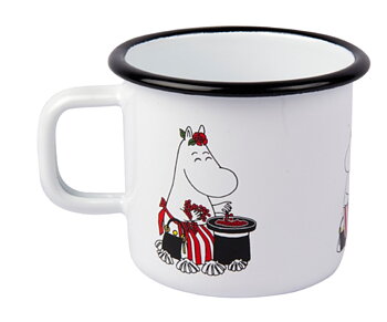 MUURLA MOOMIN RETRO MUGG EMALJ MUMINMAMMA 3,7DL