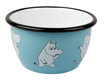 MUURLA MOOMIN RETRO SKÅL MOOMIN BLÅ EMALJ 6 DL
