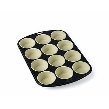BLOMSTERBERGS MUFFINSFORM 25 CM GRÅ/CREME