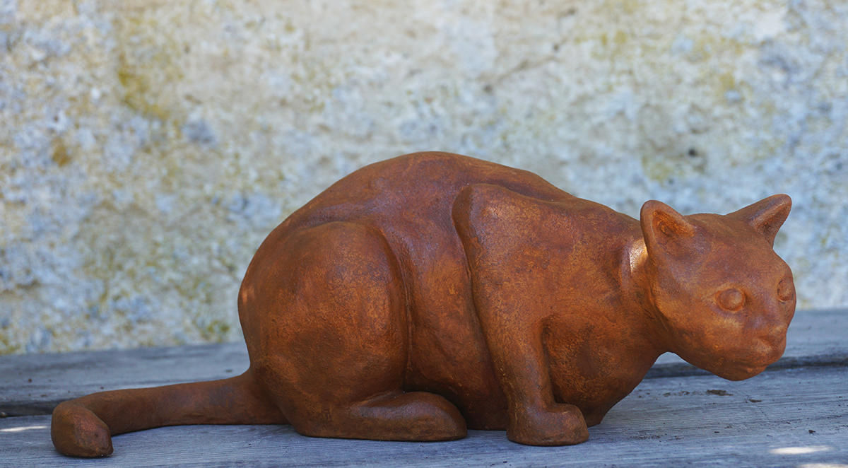 SKULPTUR KATT  - 9