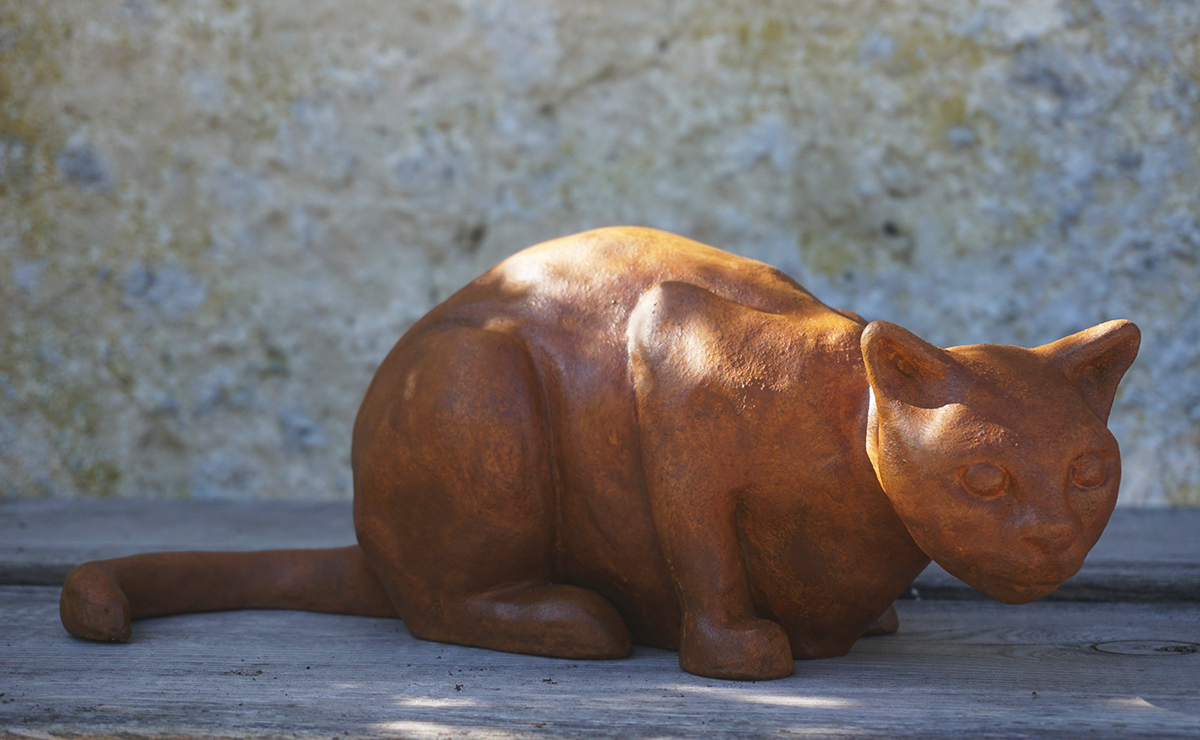 SKULPTUR KATT  - 8