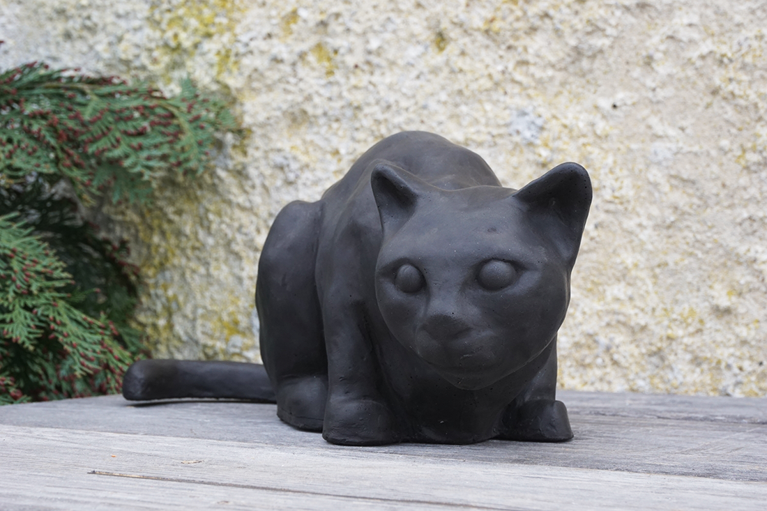 SKULPTUR KATT  - 2