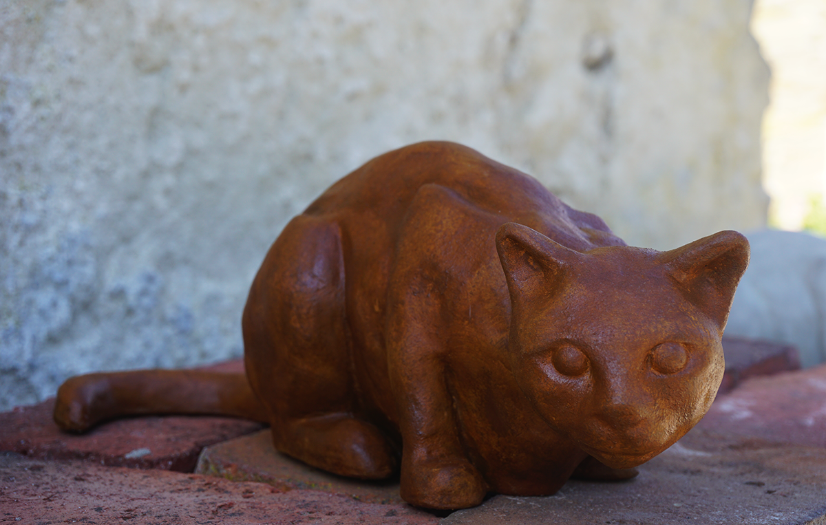 SKULPTUR KATT  - 6