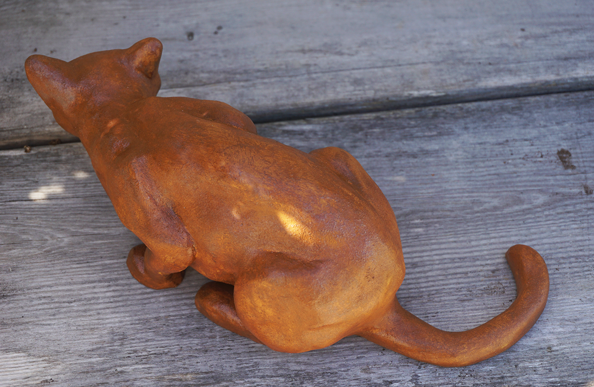SKULPTUR KATT  - 10