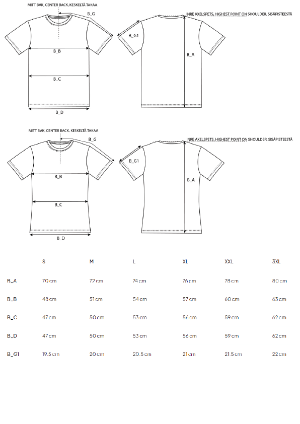 Men's  T-shirt Navy - 2