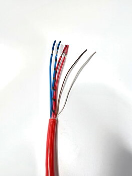 Kabel 4x2,5mm² + 2 x 0,34mm² Matningskabel, löpmeter