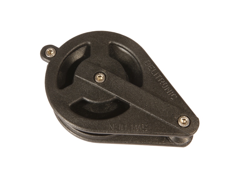 Pulley black with Torlon bearings 