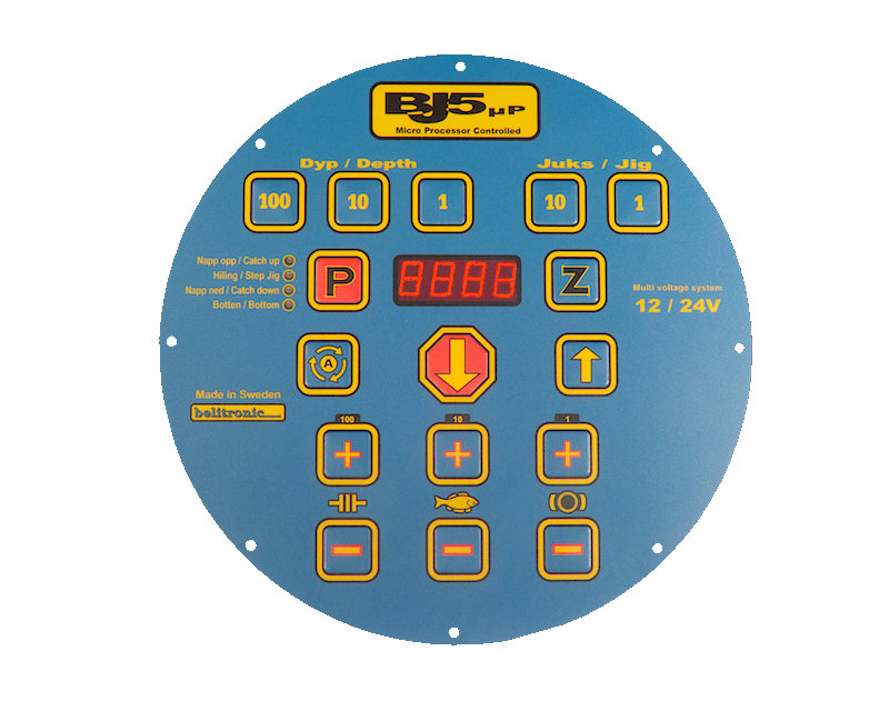 Electronic unit BJ5µP with wheel sensor