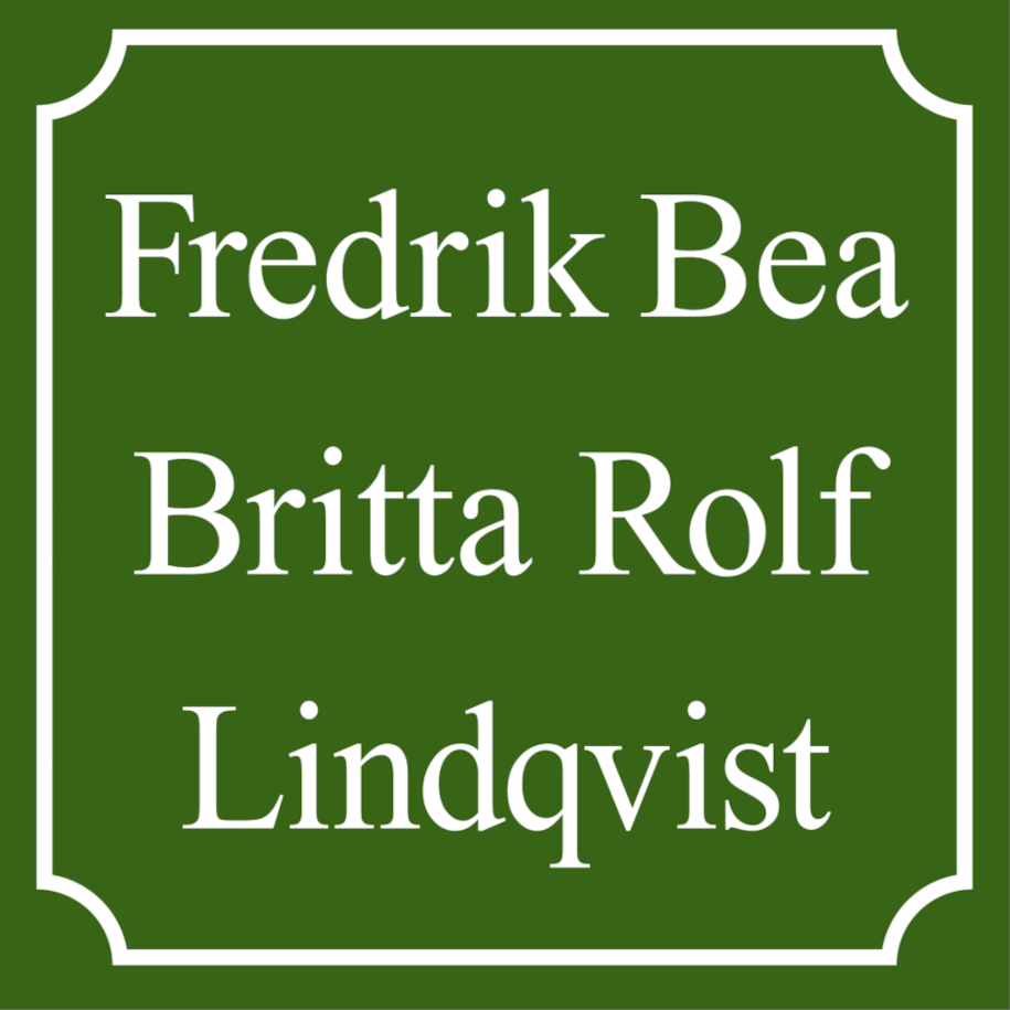 Namnskylt Nostalgigrön, Times regular / Fransk - 5