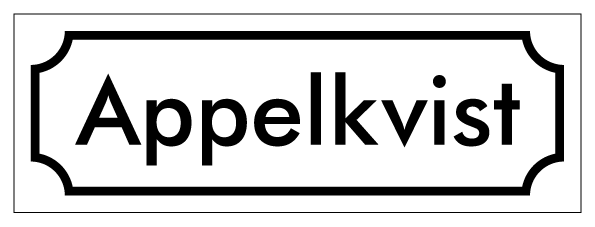 Nimikyltti Valkoinen, Futura / Ranskalainen