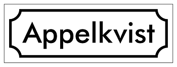 Nimikyltti Valkoinen, Futura / Ranskalainen