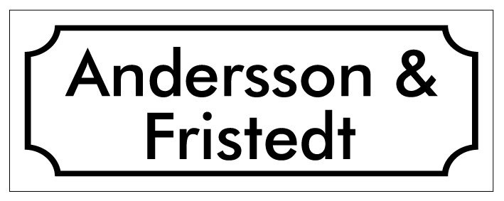 Nimikyltti Valkoinen, Futura / Ranskalainen - 3