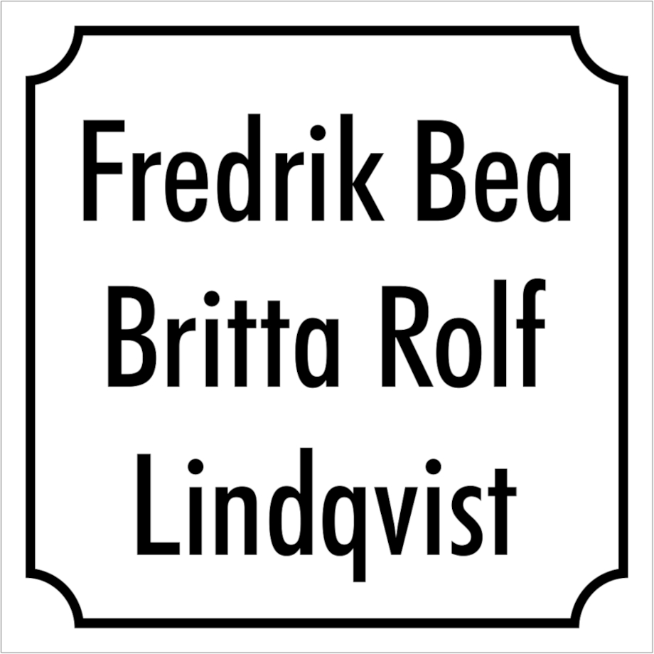 Nimikyltti Valkoinen, Futura / Ranskalainen - 5