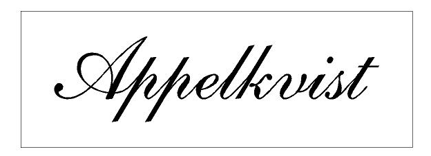 Namnskylt Vit, Shelley / Ingen
