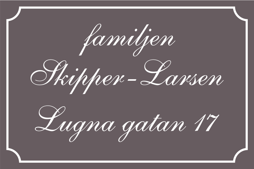Nimikyltti Keskiharmaa, Shelley / Ranskalainen - 6