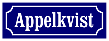 Nimikyltti Sininen, Clarendon / Ranskalainen