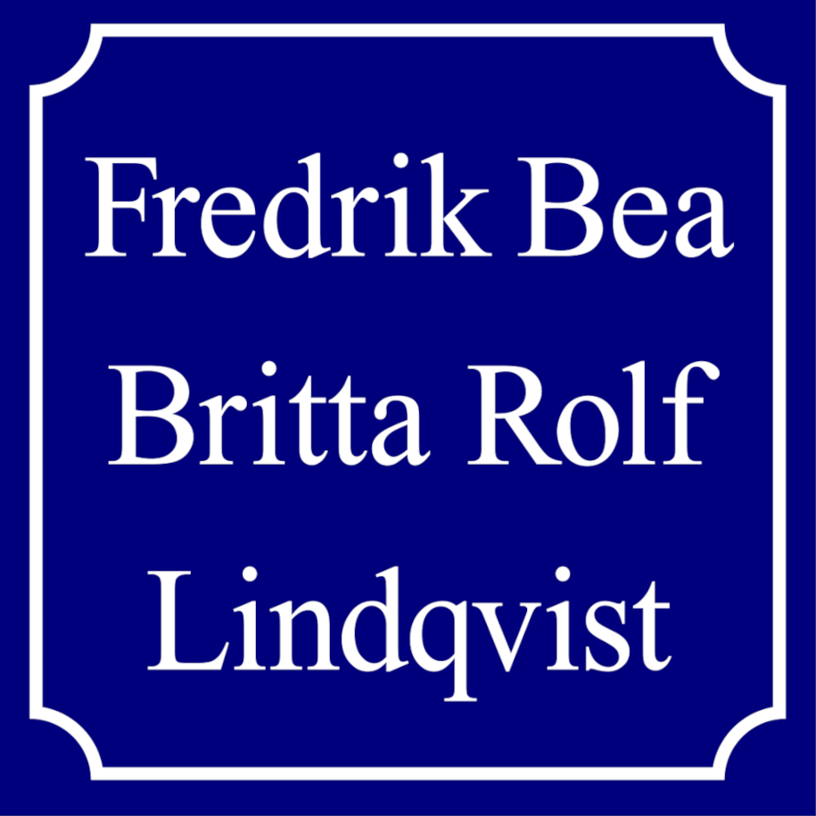 Nimikyltti Sininen, Times regular / Ranskalainen - 5