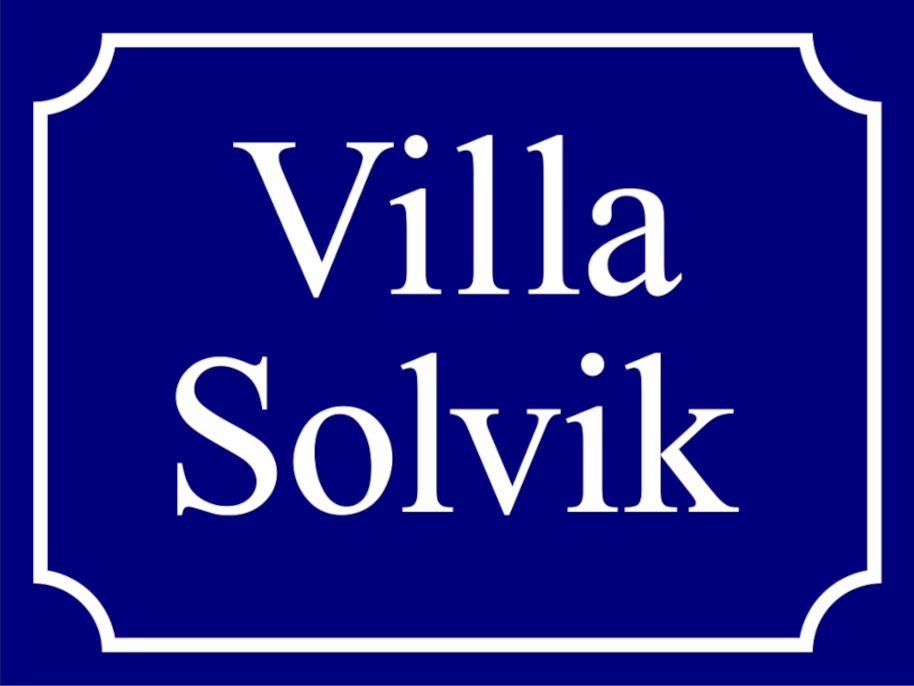 Nimikyltti Sininen, Times regular / Ranskalainen - 4
