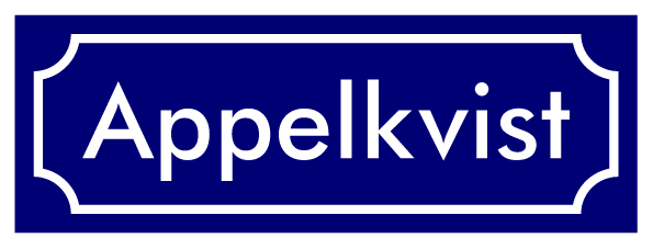 Nimikyltti Sininen, Futura / Ranskalainen