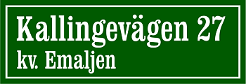 Naapuruston merkki Nostalgia vihreä, Clarendon / Suora