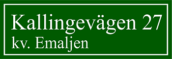 Naapuruston merkki Nostalgia vihreä, Times regular / Suora