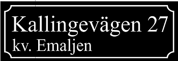 Naapuruston merkki Musta, Times regular / Ranskalainen
