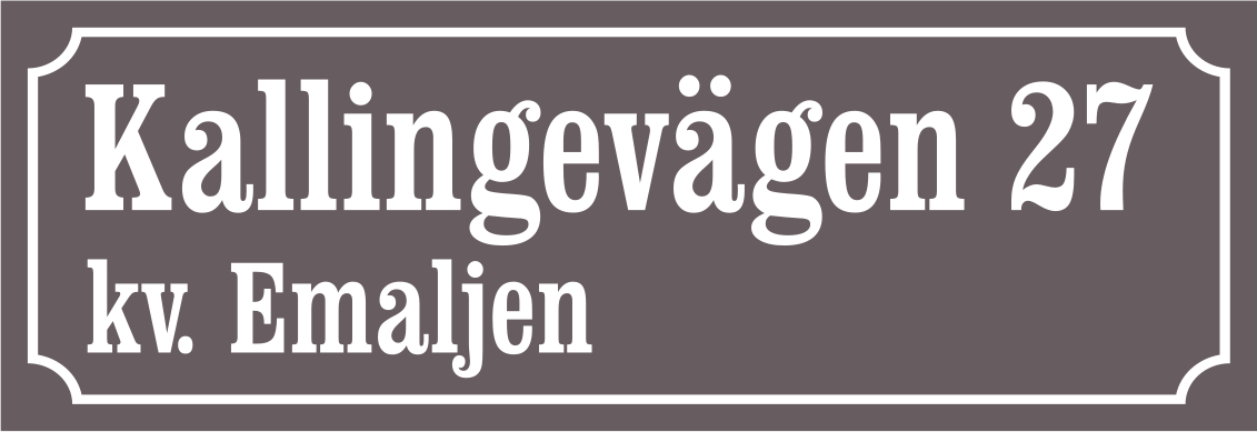 Naapuruston merkki Keskiharmaa, Clarendon / Ranskalainen