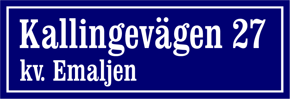 Naapuruston merkki Sininen, Clarendon / Suora