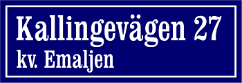 Naapuruston merkki Sininen, Clarendon / Suora