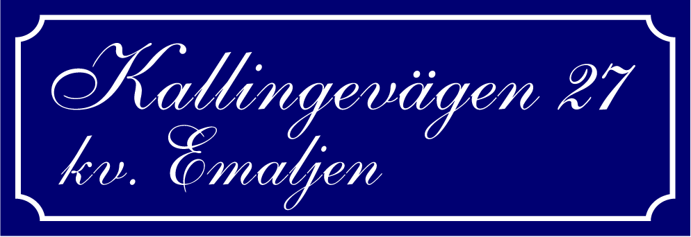 Naapuruston merkki Sininen, Shelley / Ranskalainen