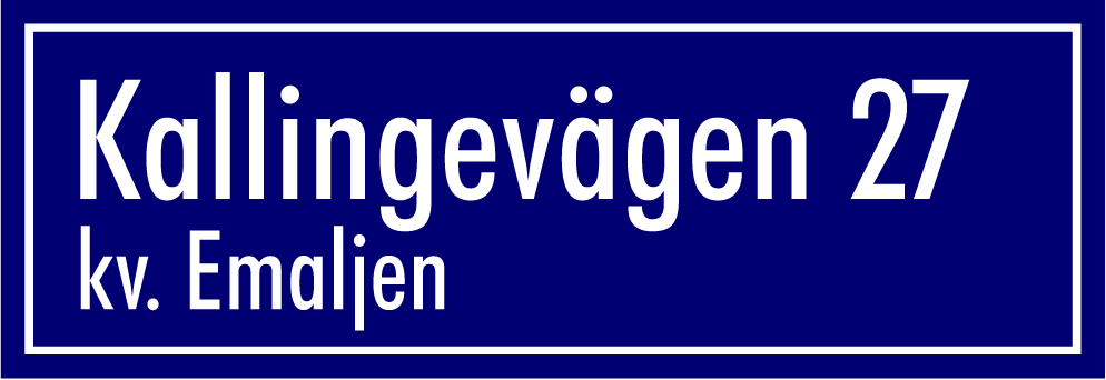 Naapuruston merkki Sininen, Futura / Suora