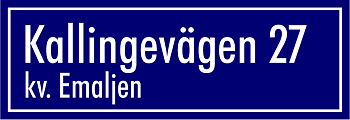 Naapuruston merkki Sininen, Futura / Suora