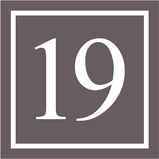 Talon numero Keskiharmaa, Times regular / Suora